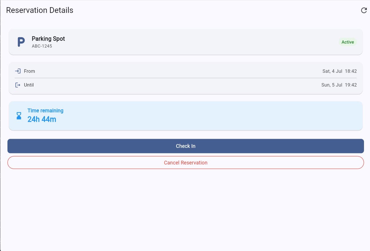 Smart Parking Management System – Cloud-Native Microservices Platform screenshot 5