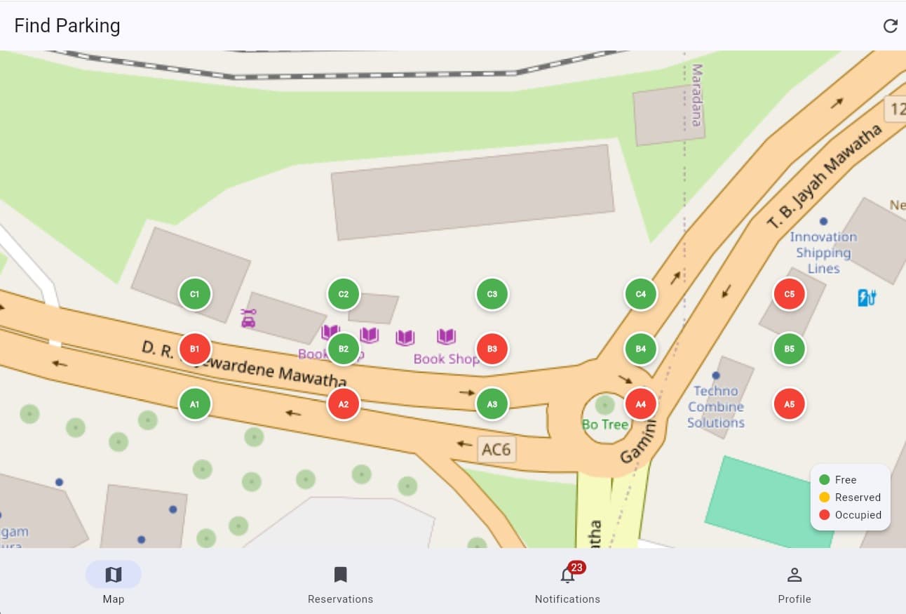 Smart Parking Management System – Cloud-Native Microservices Platform screenshot 9